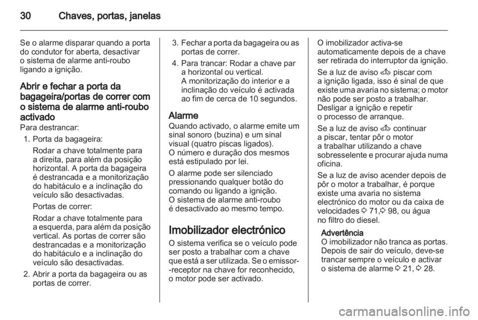 OPEL COMBO 2011.5  Manual de Instruções (in Portugues) 