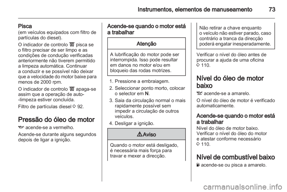 OPEL COMBO 2011.5  Manual de Instruções (in Portugues) 