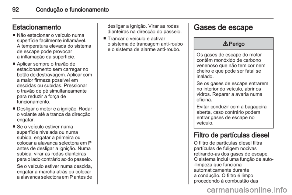 OPEL COMBO 2011.5  Manual de Instruções (in Portugues) 