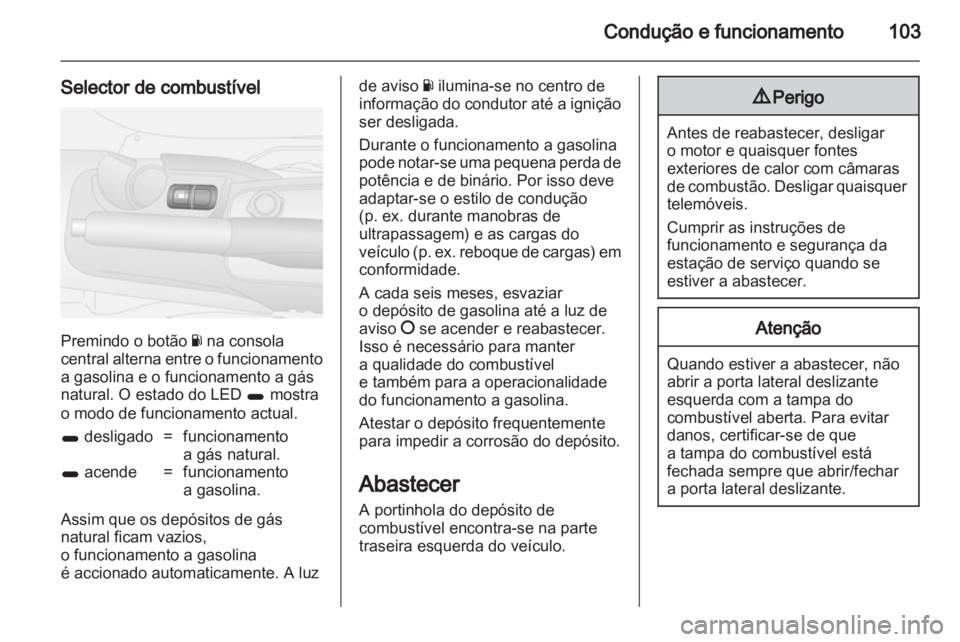 OPEL COMBO D 2012  Manual de Instruções (in Portugues) 
