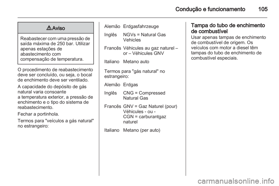 OPEL COMBO D 2012  Manual de Instruções (in Portugues) 
