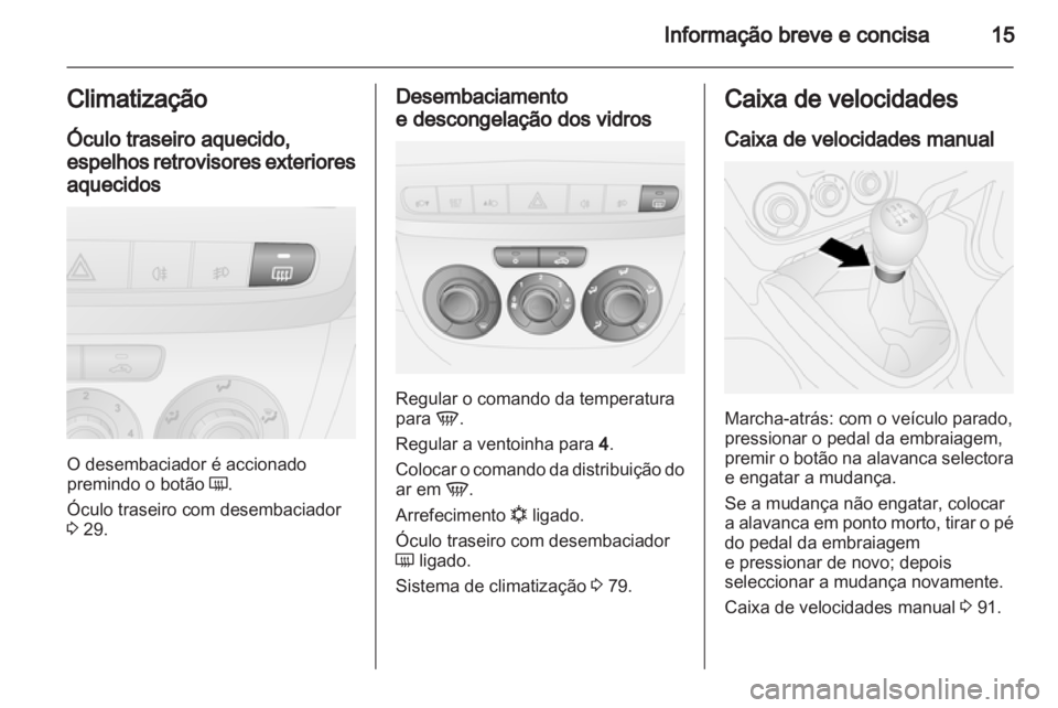 OPEL COMBO D 2012  Manual de Instruções (in Portugues) 