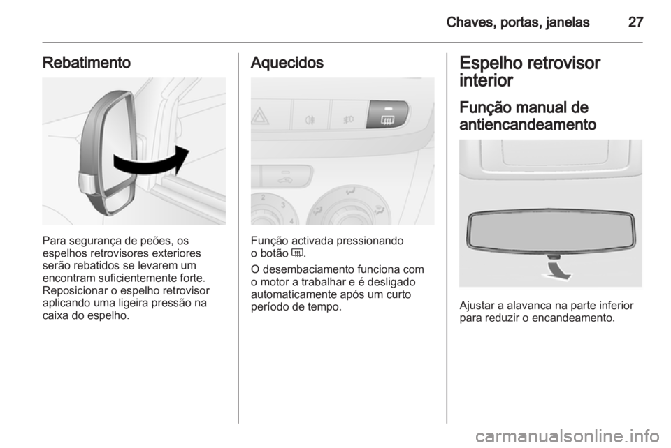 OPEL COMBO D 2012  Manual de Instruções (in Portugues) 