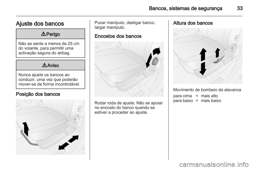 OPEL COMBO D 2012  Manual de Instruções (in Portugues) 