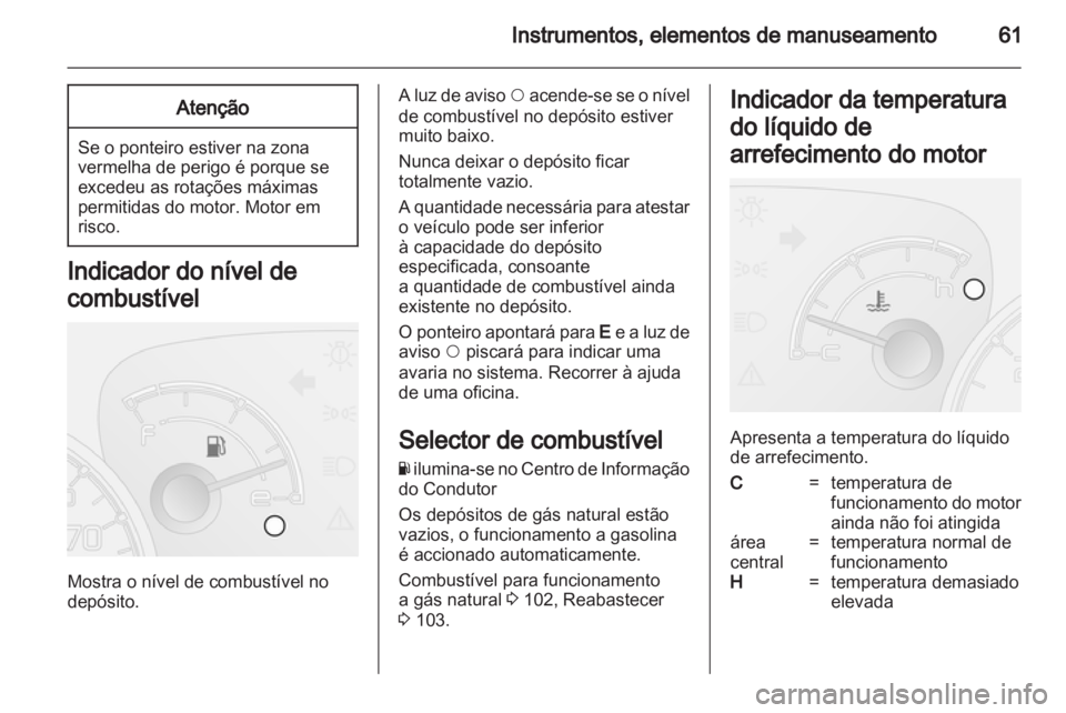 OPEL COMBO D 2012  Manual de Instruções (in Portugues) 