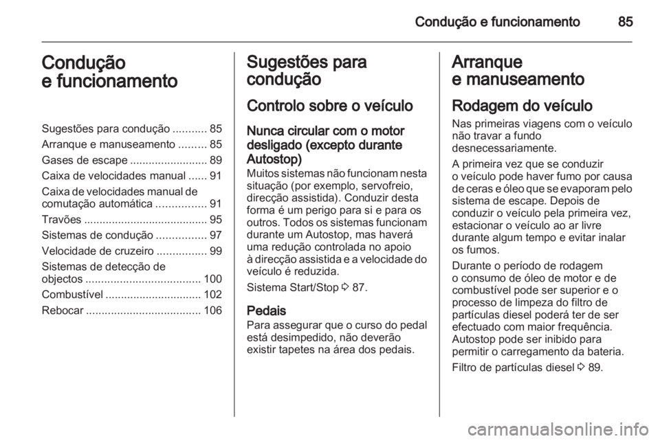 OPEL COMBO D 2012  Manual de Instruções (in Portugues) 