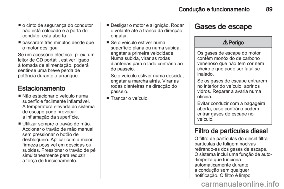 OPEL COMBO D 2012  Manual de Instruções (in Portugues) 