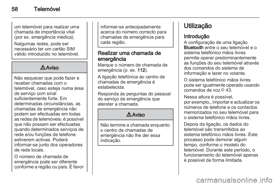 OPEL COMBO D 2013  Manual de Informação e Lazer (in Portugues) 