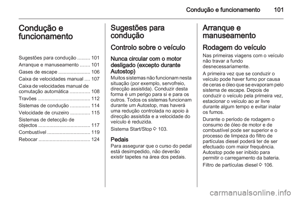 OPEL COMBO D 2013  Manual de Instruções (in Portugues) 