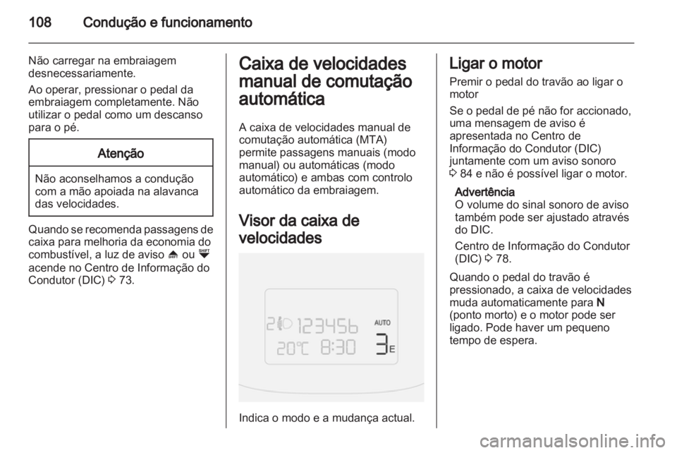 OPEL COMBO D 2013  Manual de Instruções (in Portugues) 