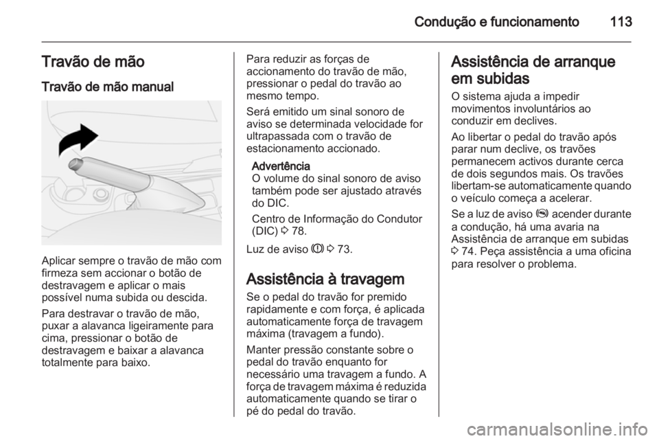 OPEL COMBO D 2013  Manual de Instruções (in Portugues) 