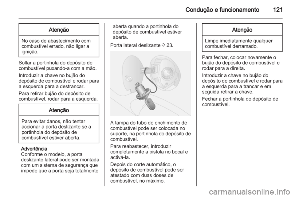 OPEL COMBO D 2013  Manual de Instruções (in Portugues) 