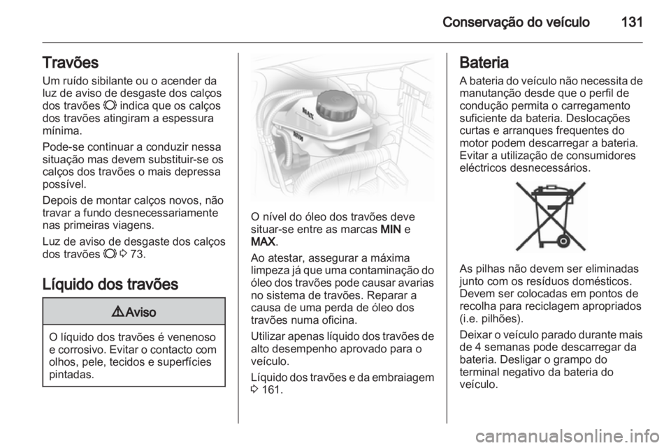 OPEL COMBO D 2013  Manual de Instruções (in Portugues) 