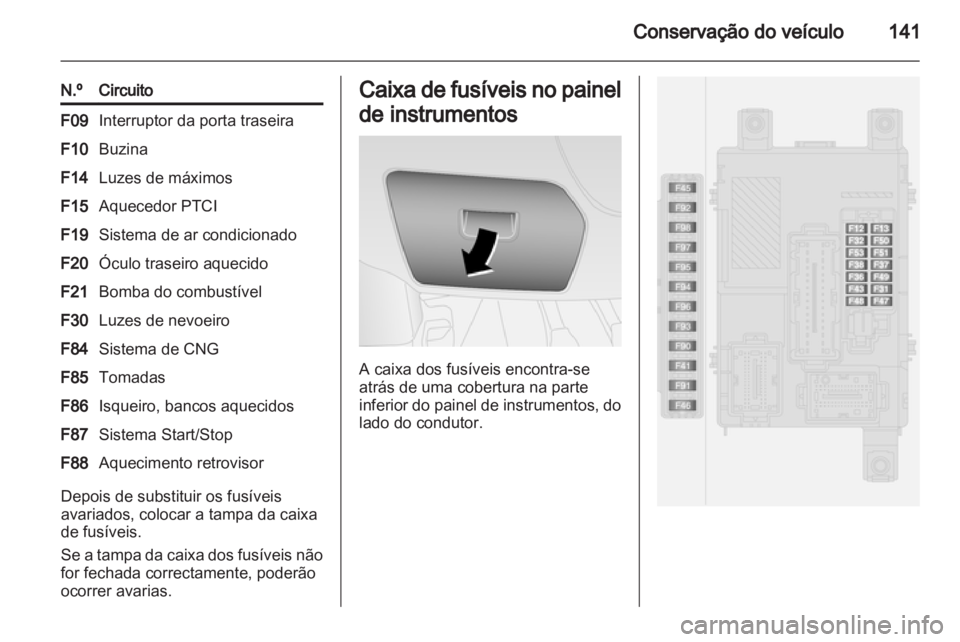 OPEL COMBO D 2013  Manual de Instruções (in Portugues) 