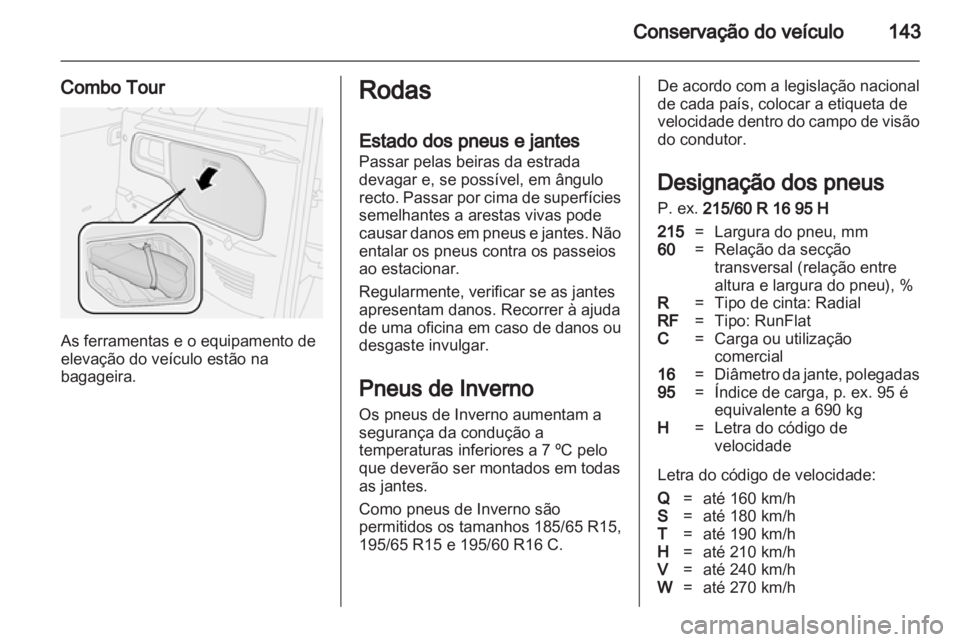 OPEL COMBO D 2013  Manual de Instruções (in Portugues) 