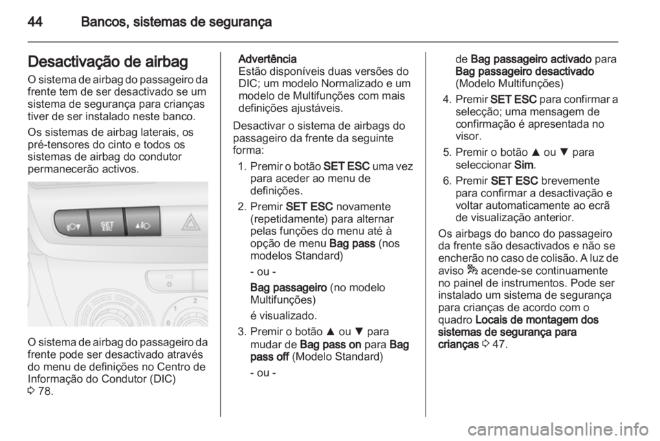 OPEL COMBO D 2013  Manual de Instruções (in Portugues) 
