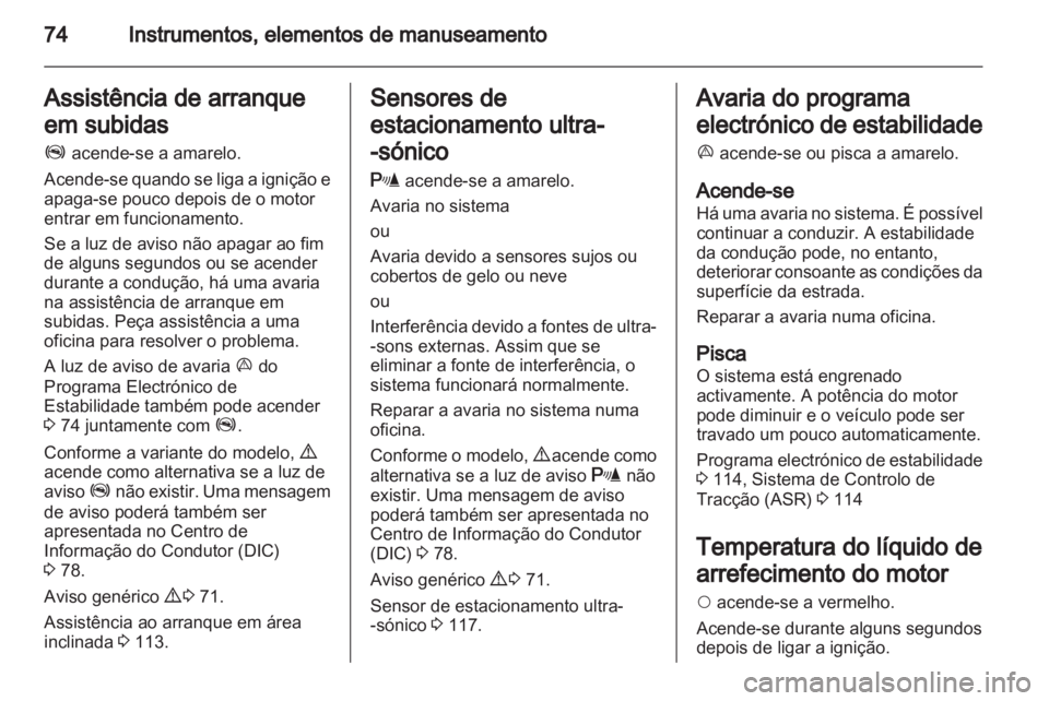 OPEL COMBO D 2013  Manual de Instruções (in Portugues) 