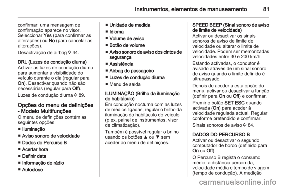 OPEL COMBO D 2013  Manual de Instruções (in Portugues) 