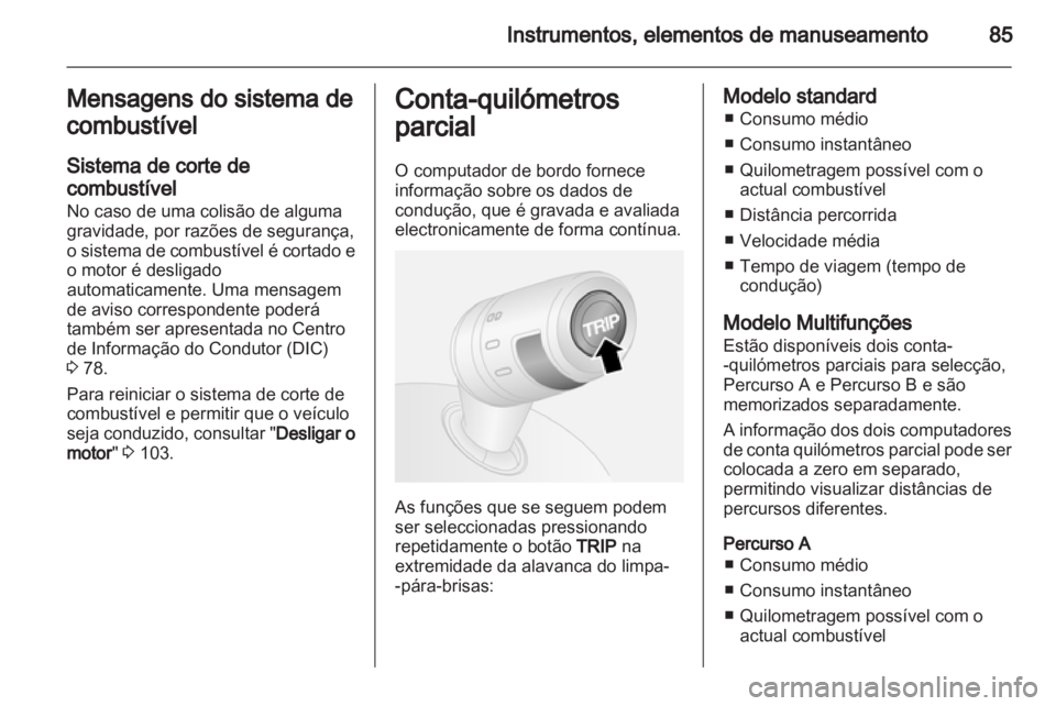 OPEL COMBO D 2013  Manual de Instruções (in Portugues) 