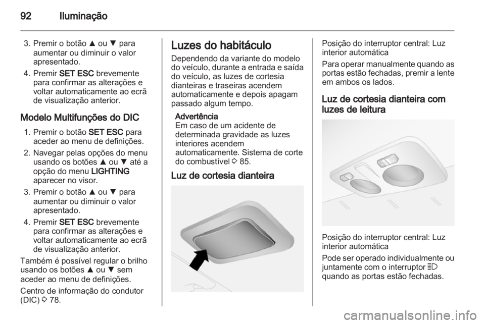 OPEL COMBO D 2013  Manual de Instruções (in Portugues) 