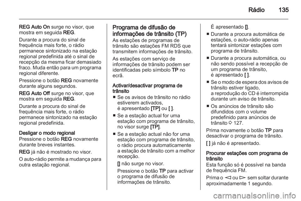 OPEL CORSA 2010.5  Manual de Informação e Lazer (in Portugues) 
