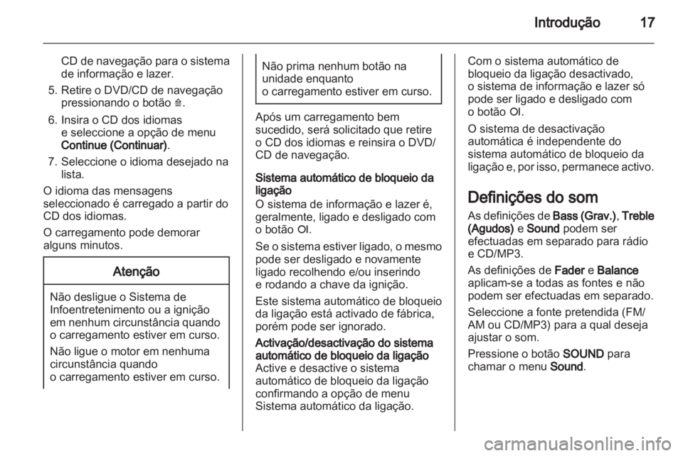 OPEL CORSA 2010.5  Manual de Informação e Lazer (in Portugues) 