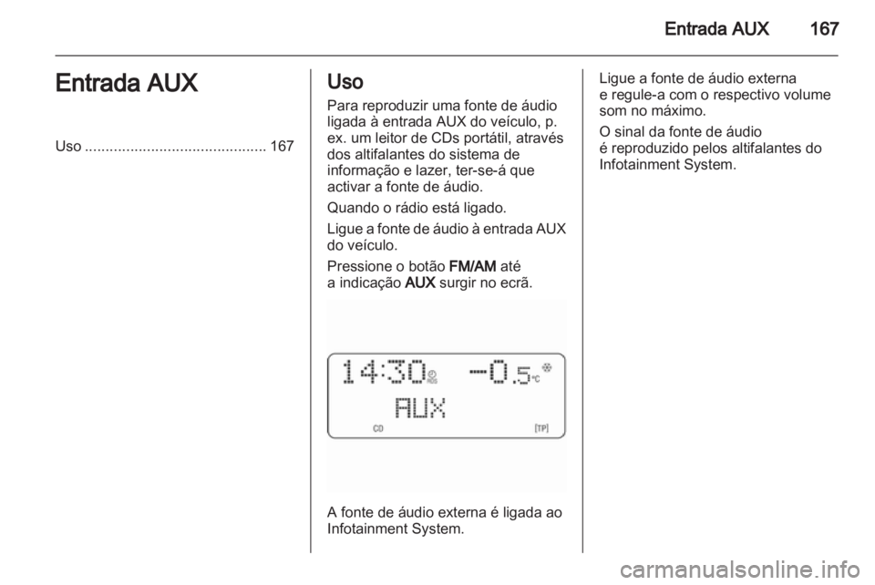 OPEL CORSA 2010.5  Manual de Informação e Lazer (in Portugues) 
