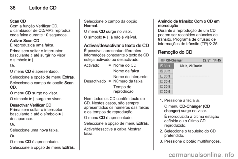 OPEL CORSA 2010.5  Manual de Informação e Lazer (in Portugues) 