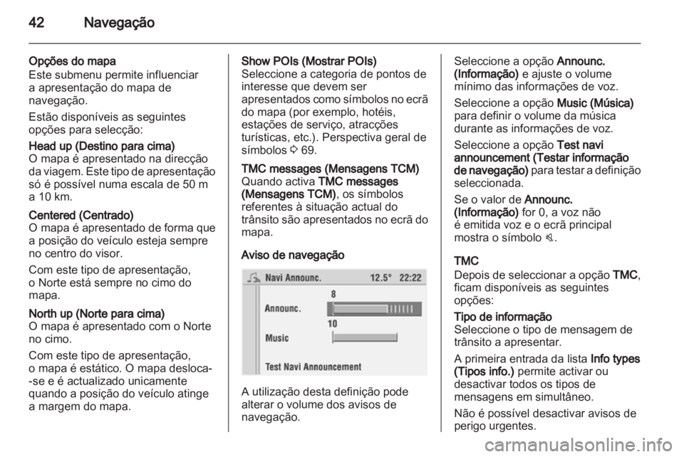 OPEL CORSA 2010.5  Manual de Informação e Lazer (in Portugues) 