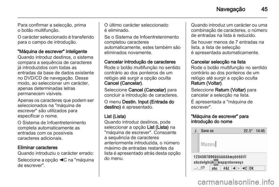 OPEL CORSA 2010.5  Manual de Informação e Lazer (in Portugues) 