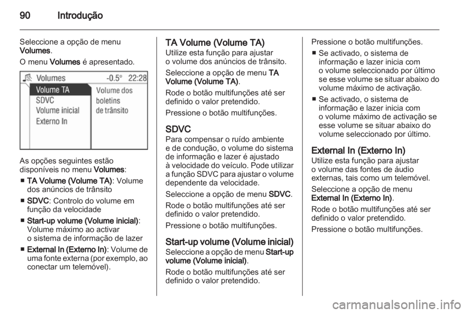 OPEL CORSA 2010.5  Manual de Informação e Lazer (in Portugues) 