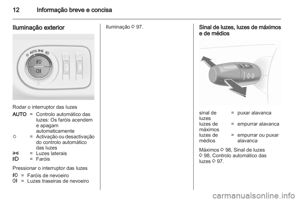 OPEL CORSA 2010.5  Manual de Instruções (in Portugues) 