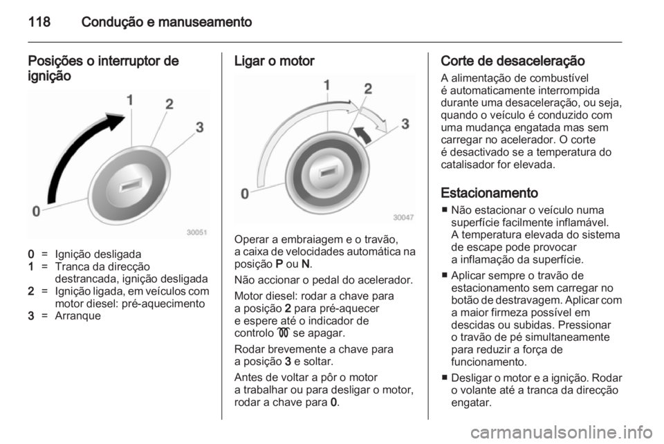 OPEL CORSA 2010.5  Manual de Instruções (in Portugues) 