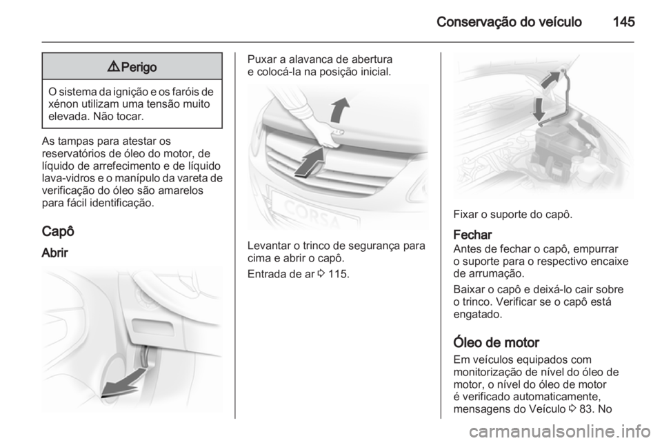 OPEL CORSA 2010.5  Manual de Instruções (in Portugues) 