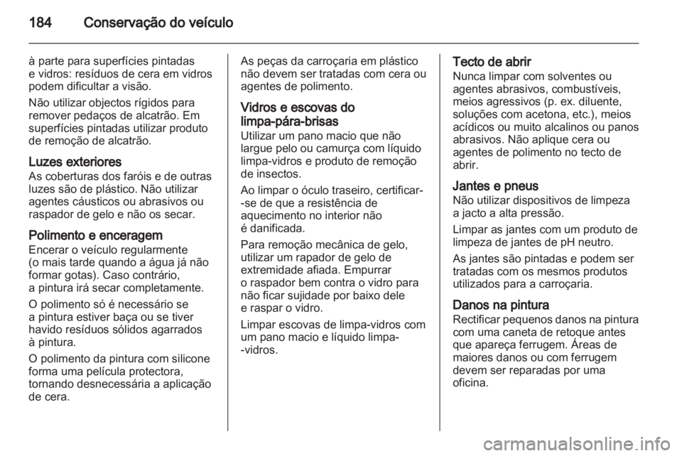 OPEL CORSA 2010.5  Manual de Instruções (in Portugues) 