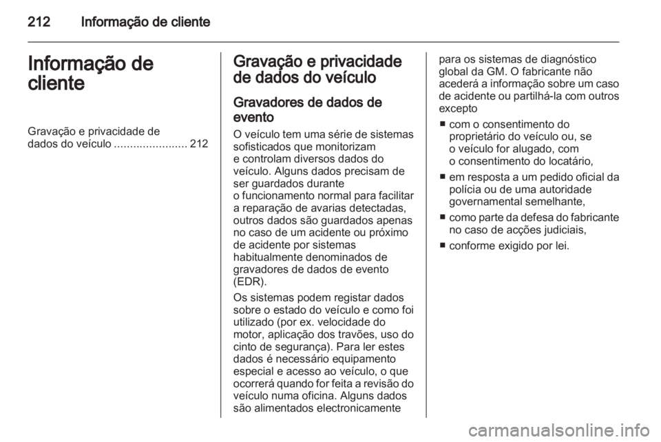 OPEL CORSA 2010.5  Manual de Instruções (in Portugues) 
