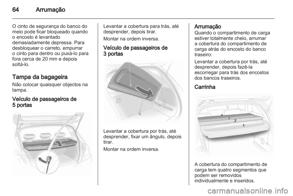 OPEL CORSA 2010.5  Manual de Instruções (in Portugues) 