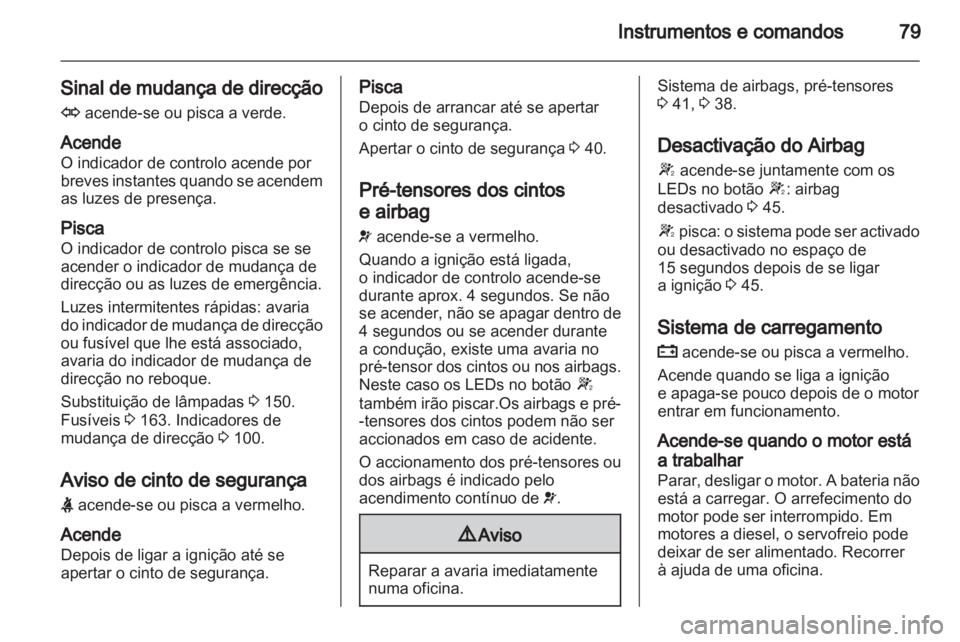 OPEL CORSA 2010.5  Manual de Instruções (in Portugues) 