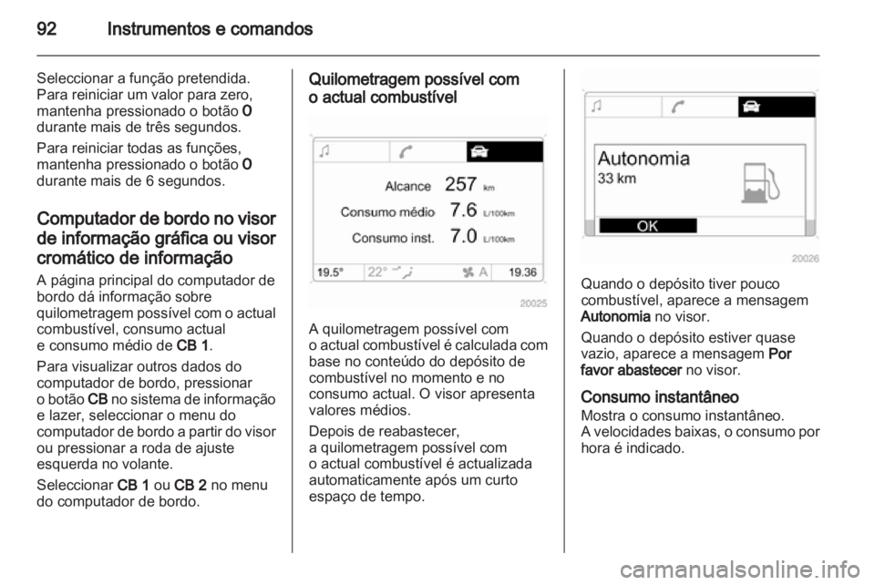OPEL CORSA 2010.5  Manual de Instruções (in Portugues) 