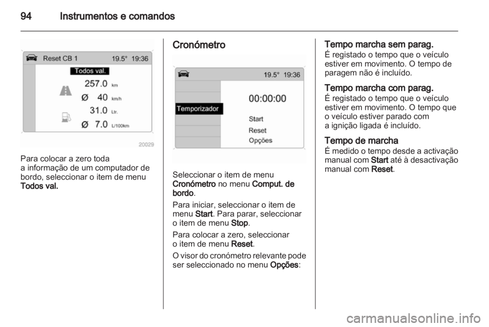 OPEL CORSA 2010.5  Manual de Instruções (in Portugues) 