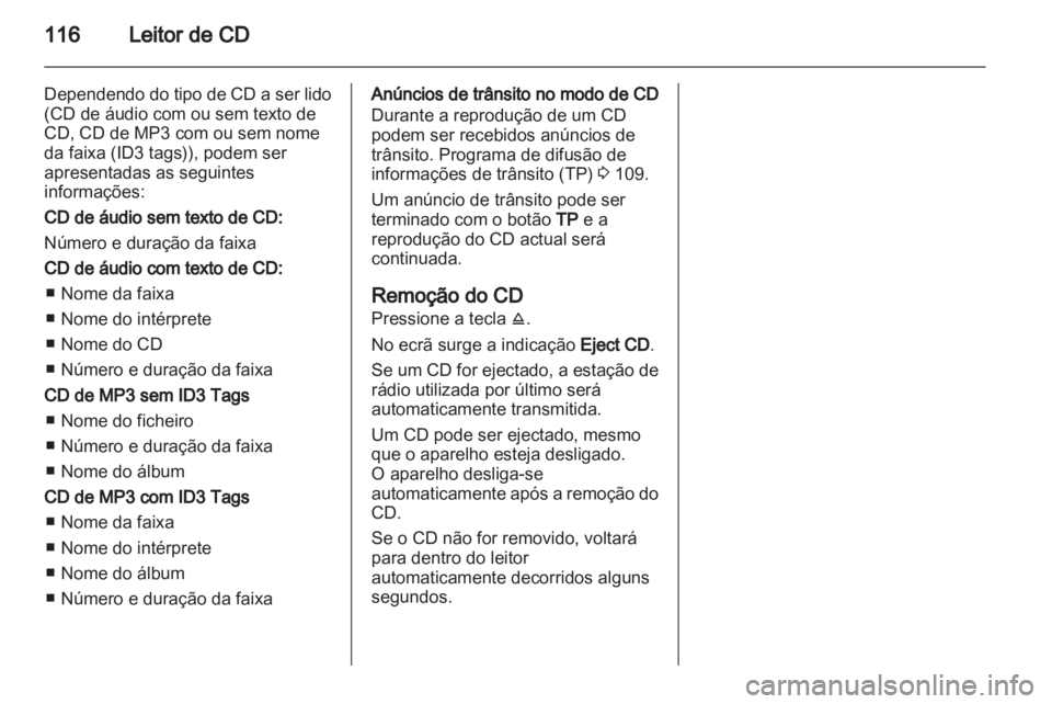 OPEL CORSA 2011  Manual de Informação e Lazer (in Portugues) 