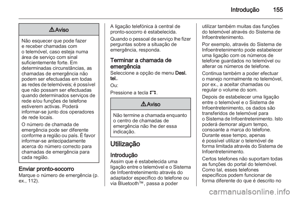 OPEL CORSA 2011  Manual de Informação e Lazer (in Portugues) 