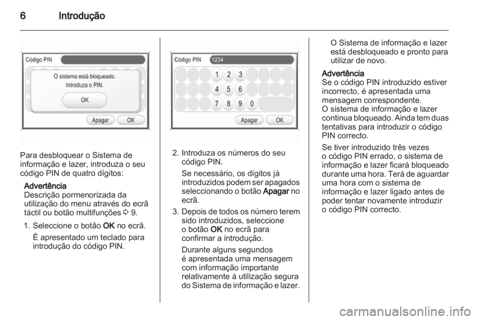 OPEL CORSA 2011  Manual de Informação e Lazer (in Portugues) 