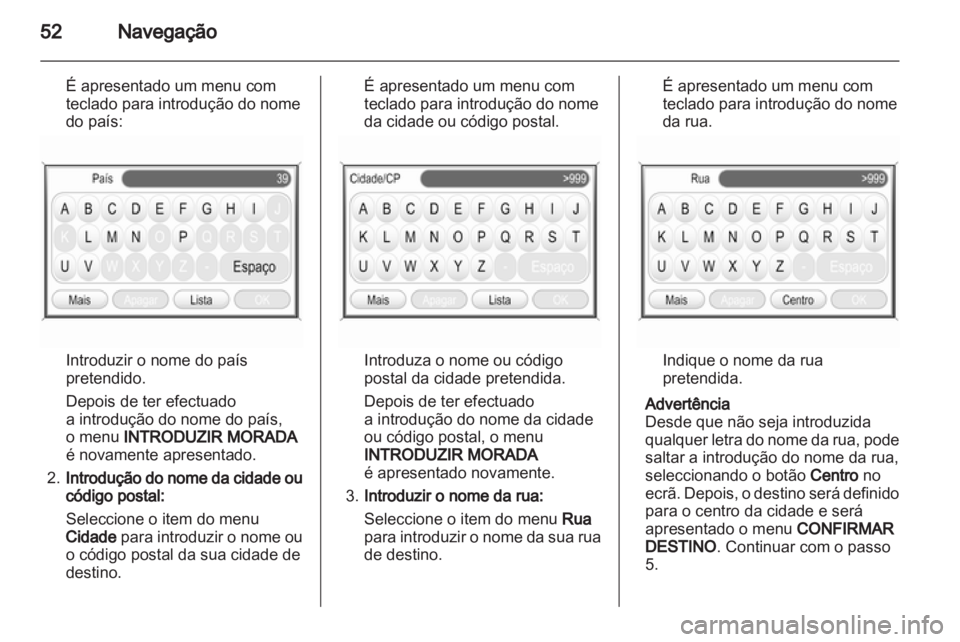 OPEL CORSA 2011  Manual de Informação e Lazer (in Portugues) 