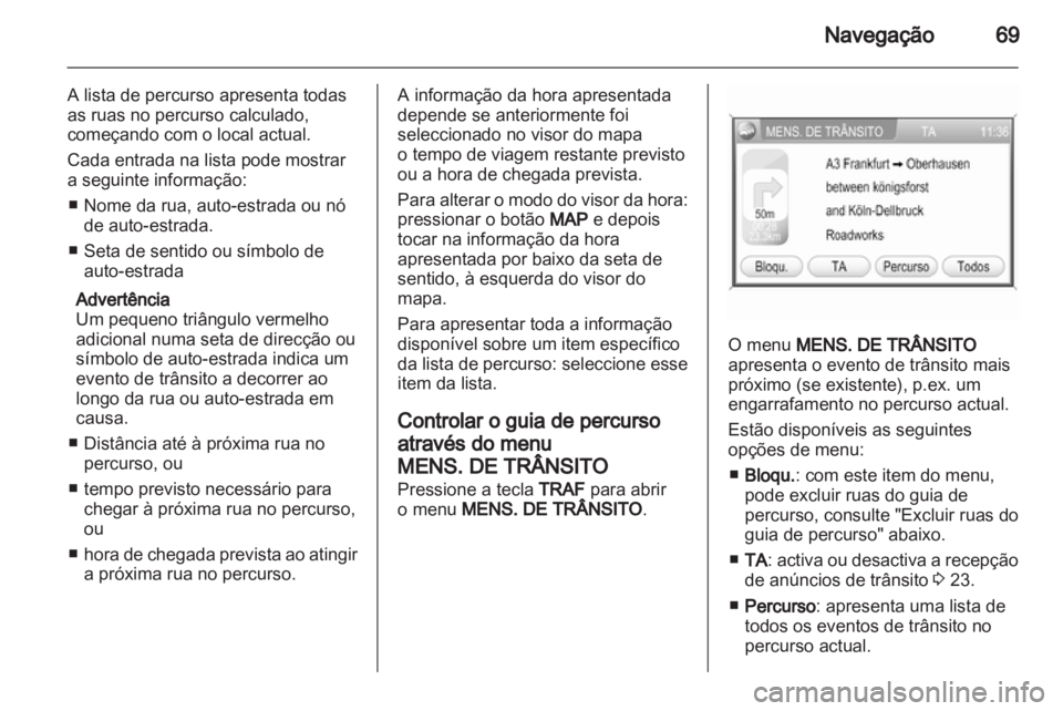 OPEL CORSA 2011  Manual de Informação e Lazer (in Portugues) 