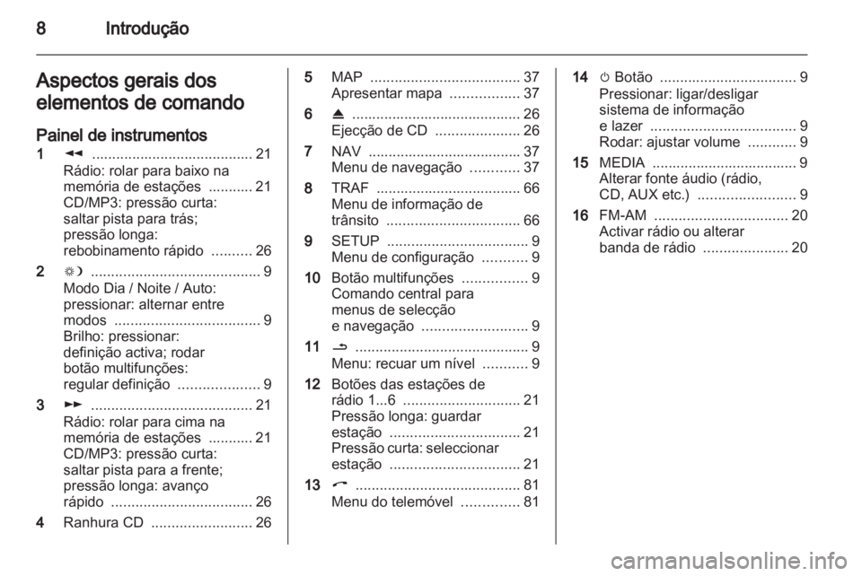 OPEL CORSA 2011  Manual de Informação e Lazer (in Portugues) 