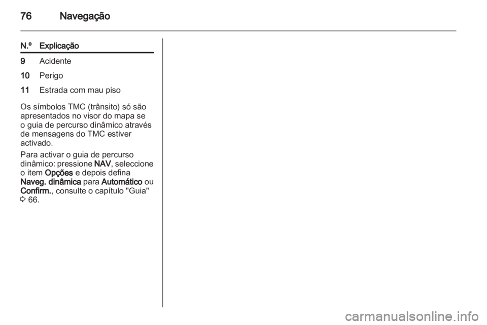 OPEL CORSA 2011  Manual de Informação e Lazer (in Portugues) 