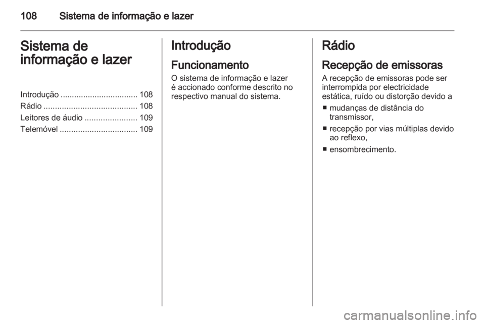 OPEL CORSA 2011  Manual de Instruções (in Portugues) 