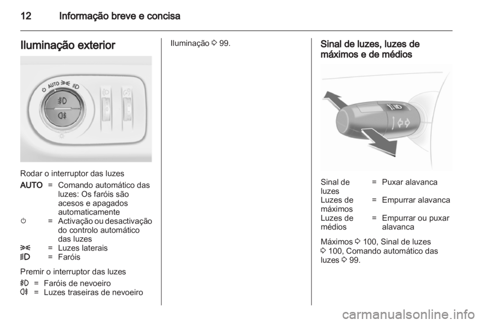 OPEL CORSA 2011  Manual de Instruções (in Portugues) 