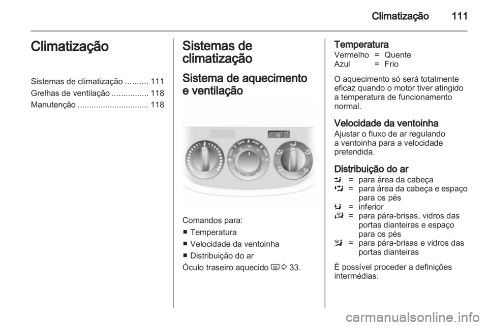 OPEL CORSA 2011  Manual de Instruções (in Portugues) 